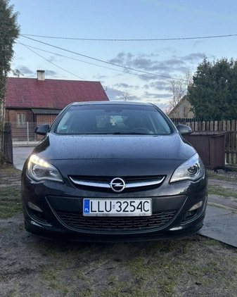 Opel Astra cena 36900 przebieg: 186048, rok produkcji 2014 z Zgierz małe 781